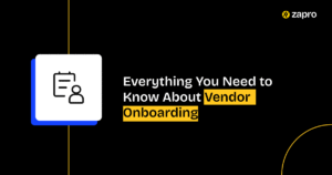 Vendor Onboarding