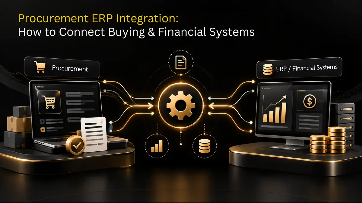 Procurement ERP integration connecting purchasing and financial systems