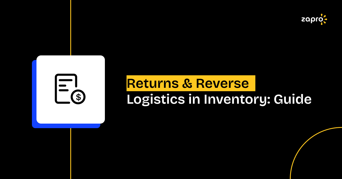 Managing Returns Reverse Logistics in Inventory