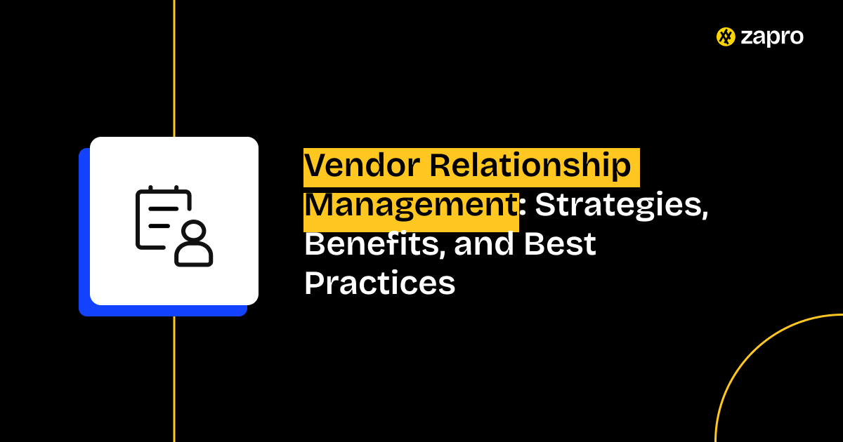 Vendor Relationship Management