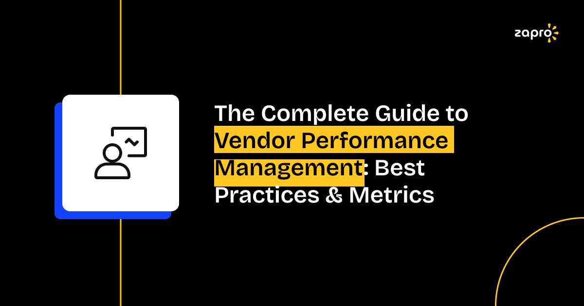 Vendor Performance Management