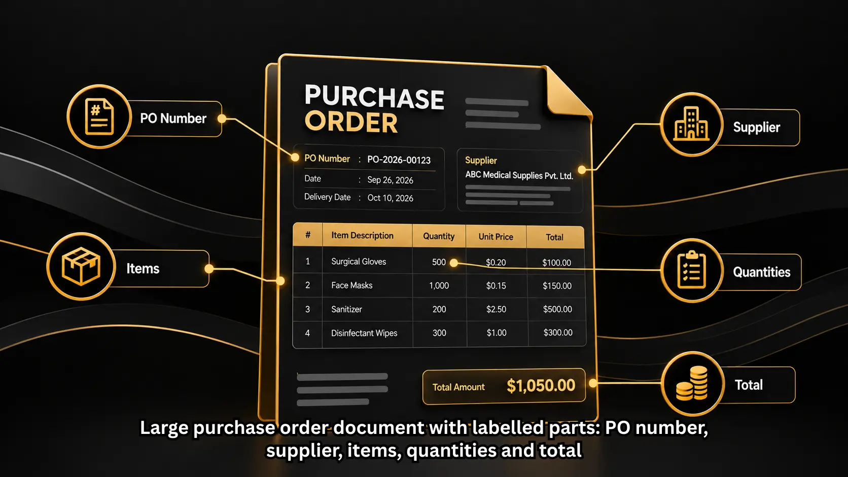 purchase order example
