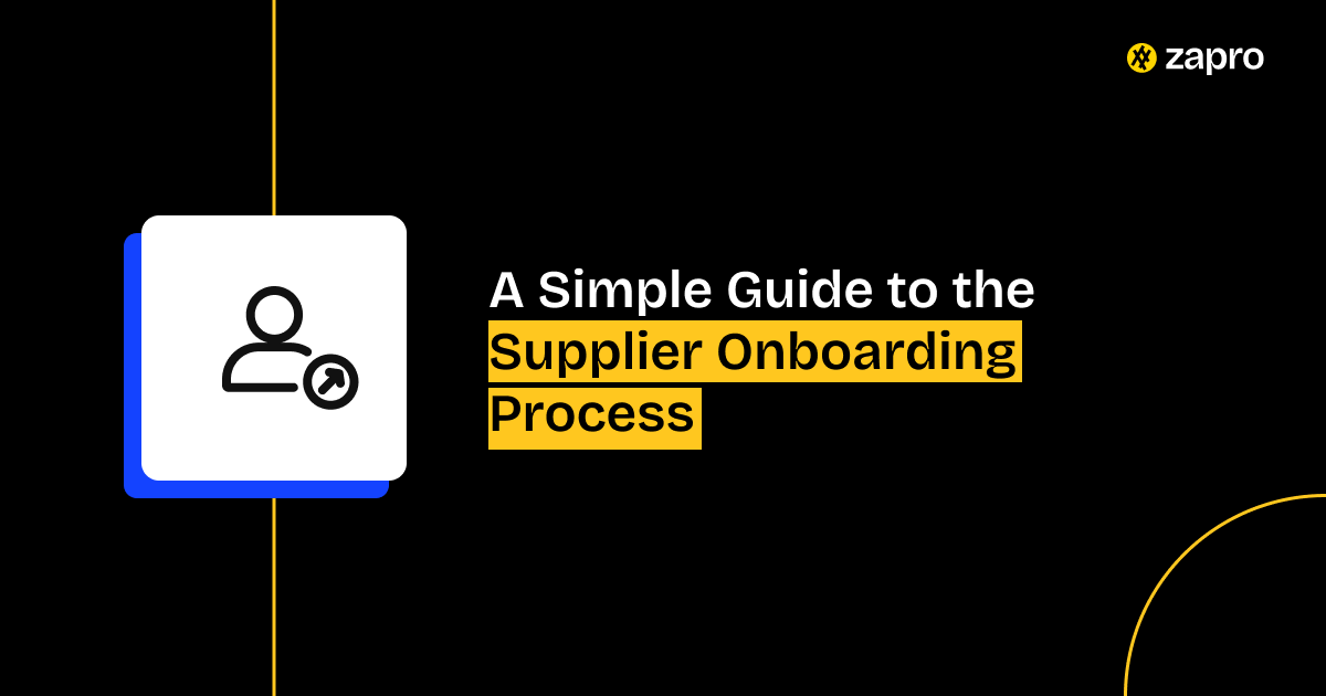 Supplier Onboarding Process