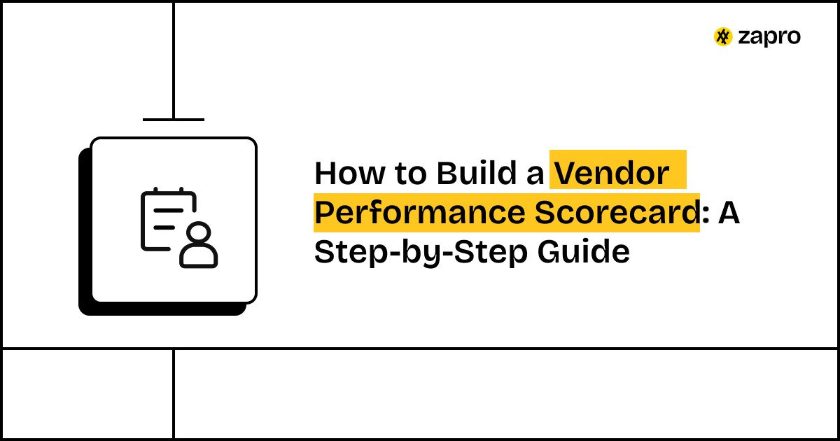 Vendor Performance Scorecard
