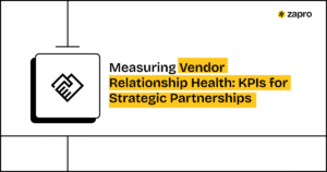 Vendor Relationship KPIs
