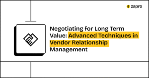 Advanced Techniques in Vendor Relationship Management.
