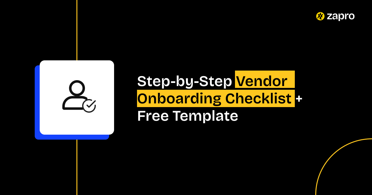Vendor Onboarding Checklist