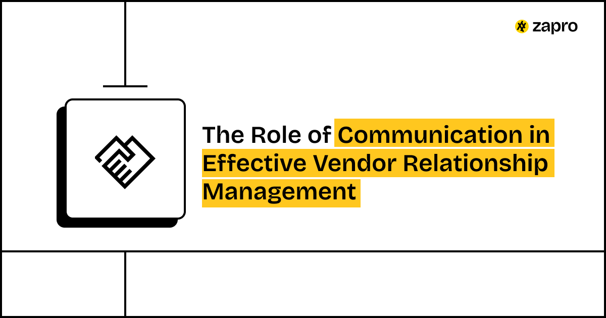 Vendor communication strategies