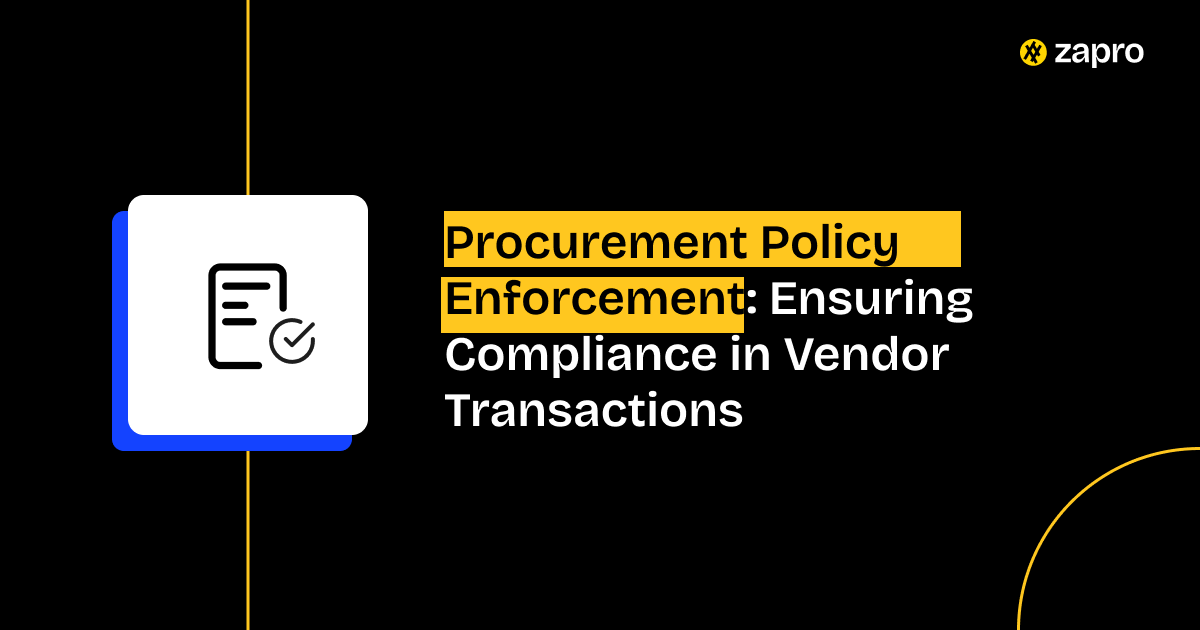 Procurement Policy Enforcement