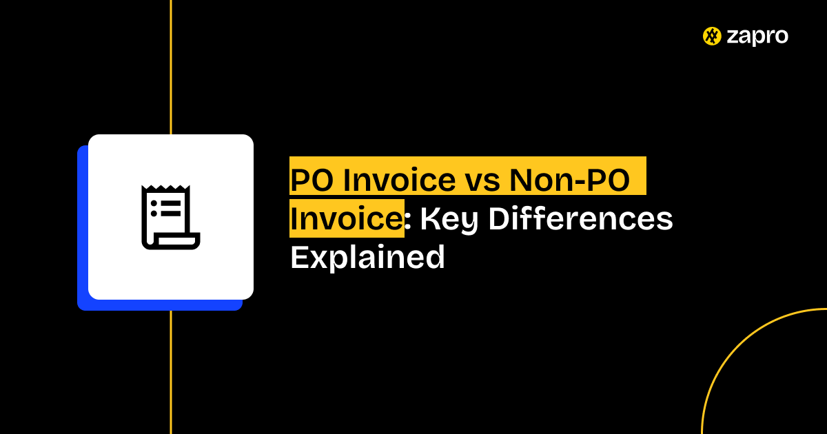 PO Invoice vs Non-PO Invoice