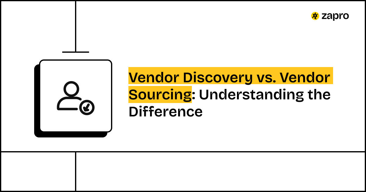 Vendor Discovery vs Vendor Sourcing