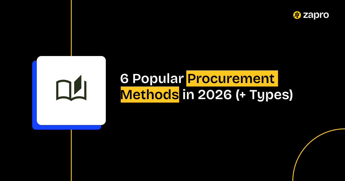 Procurement Methods
