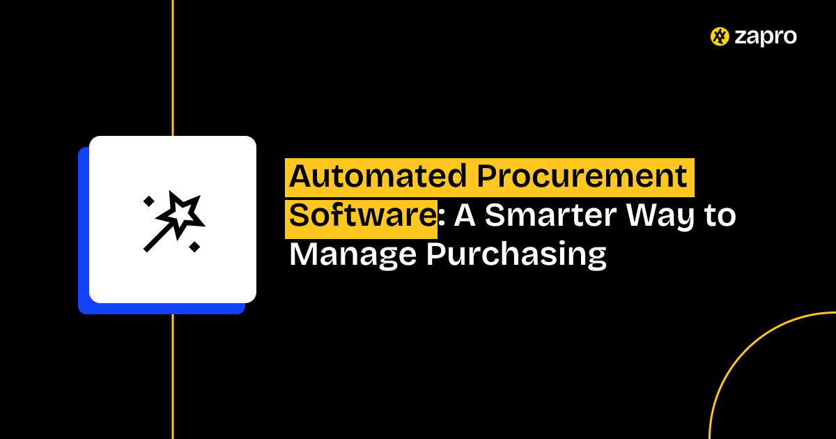 Automated Procurement Software