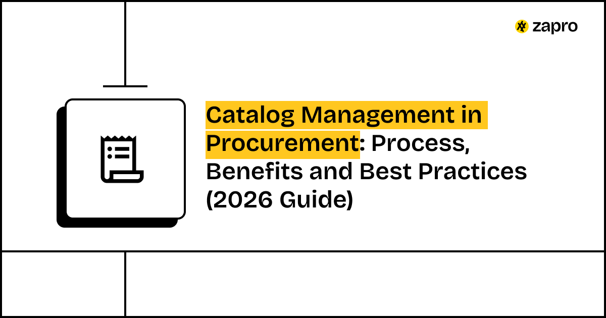 Catalog Management in Procurement