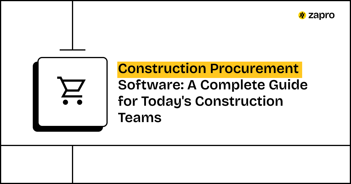 Construction Procurement Software