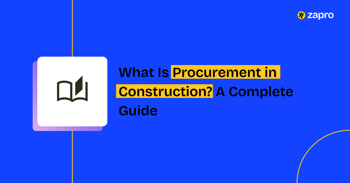 Procurement in Construction