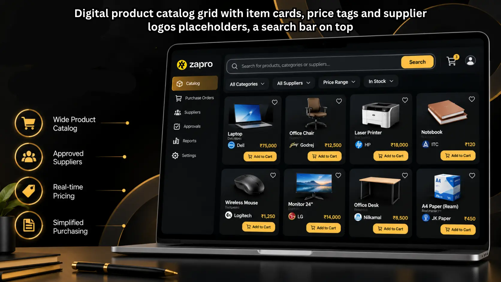 catalog management process flow
