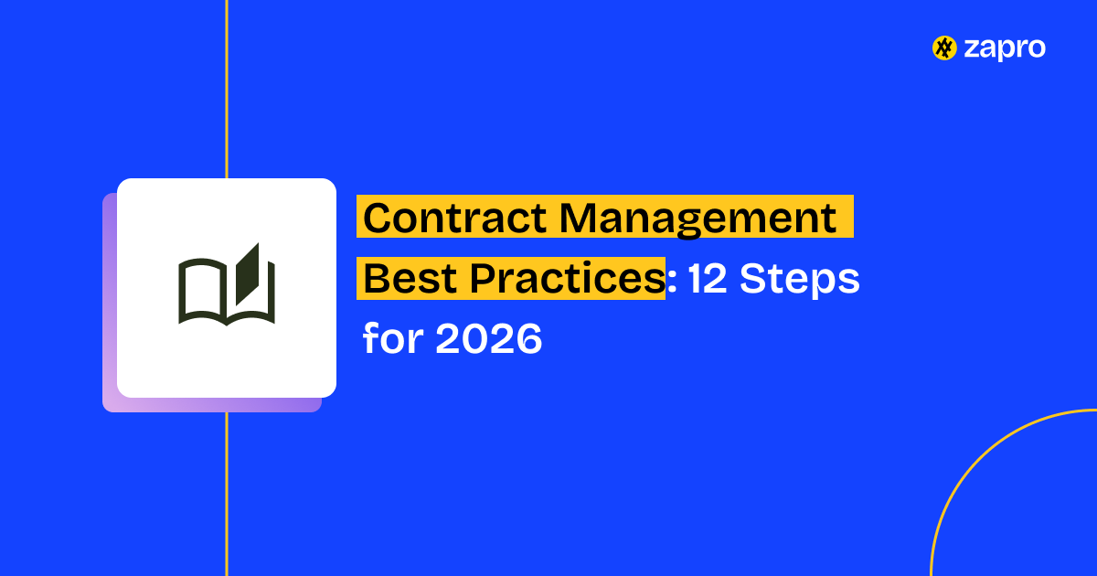 Contract Management Best Practices