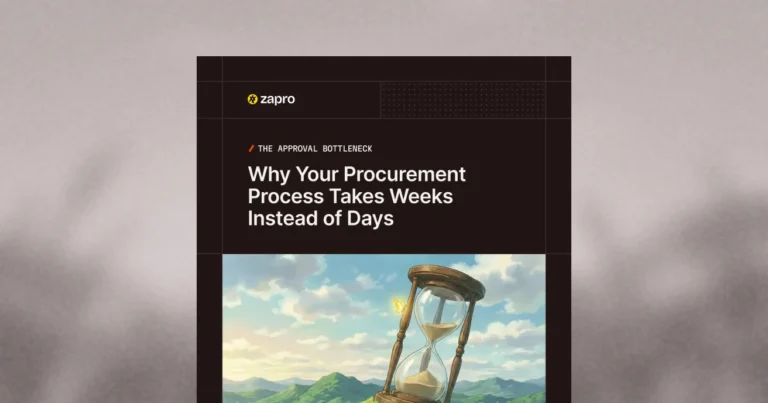  The Approval Bottleneck: Why Your Procurement Process Takes Weeks Instead of Days