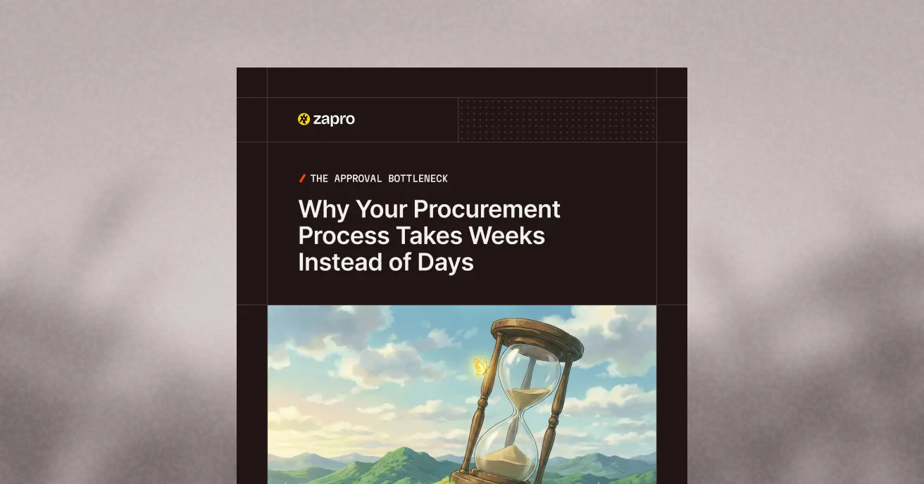 Why Your Procurement Process Takes Weeks Instead of Days