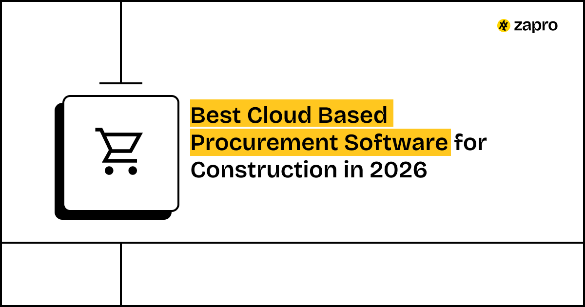 Best Cloud Based Procurement Software for Construction in 2026