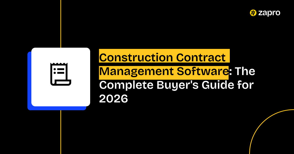 Construction Contract Management Software