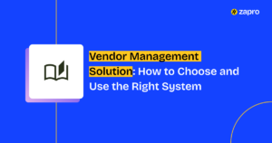 Vendor Management Solution