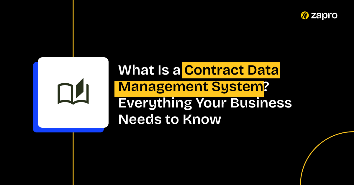 Contract Data Management System