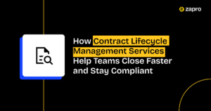 How Contract Lifecycle Management Services Help Teams Close Faster and Stay Compliant