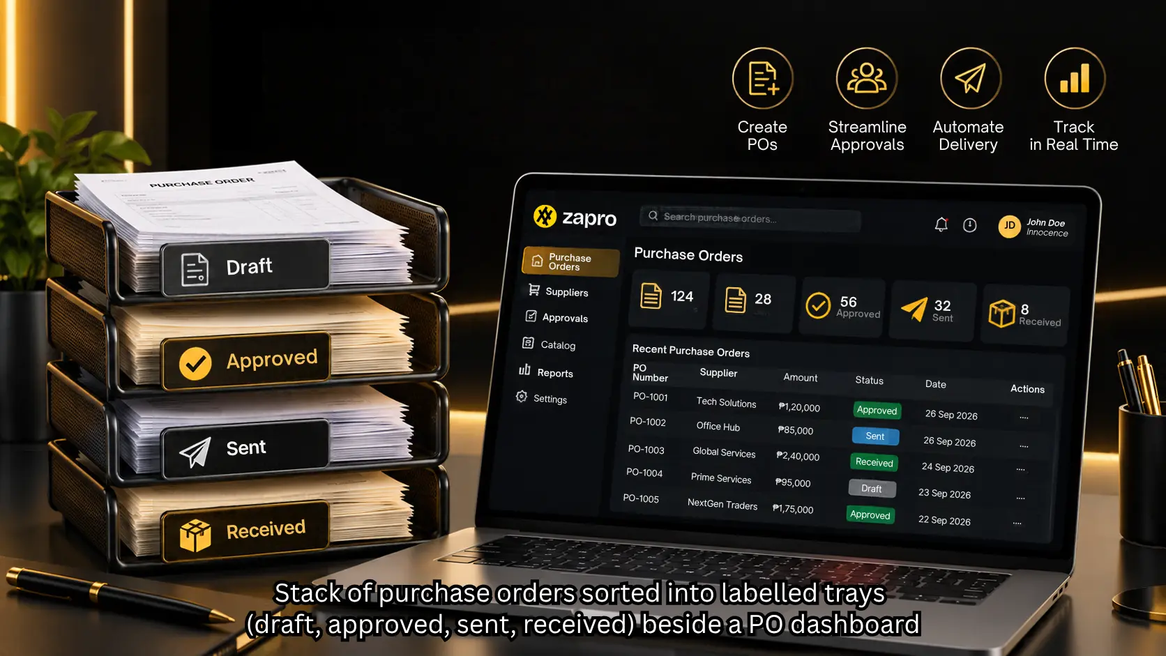 purchase order management workflow