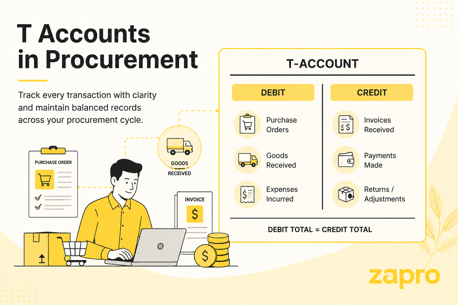 What is T-Account? - T-Accounts Definition, Examples, Rules