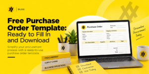 Free (PO) Purchase Order Template - For Download