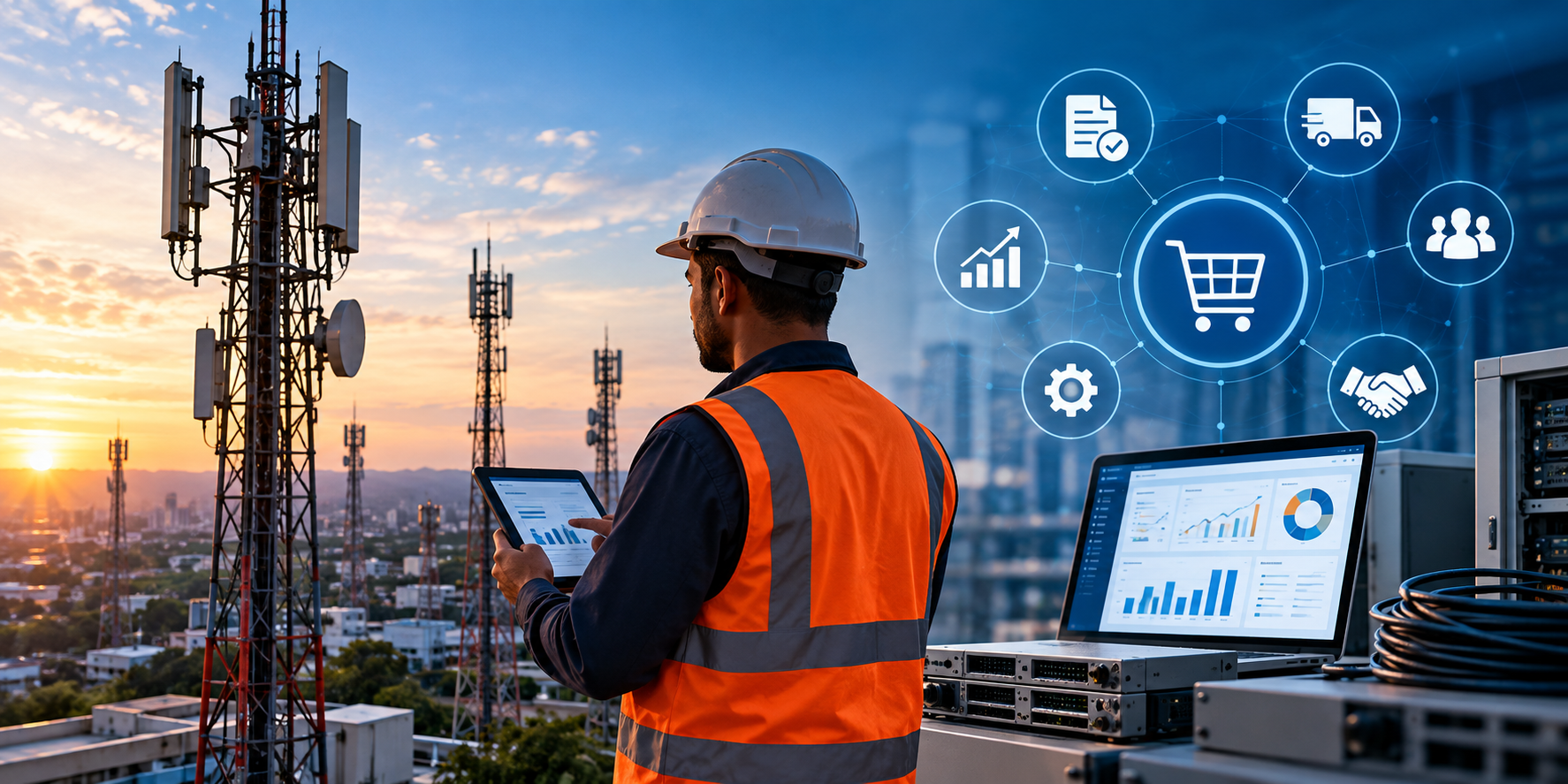 Procurement Digital Transformation in Telecom Industry