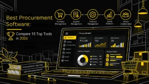 Best procurement software compared on a ranked podium of top tools