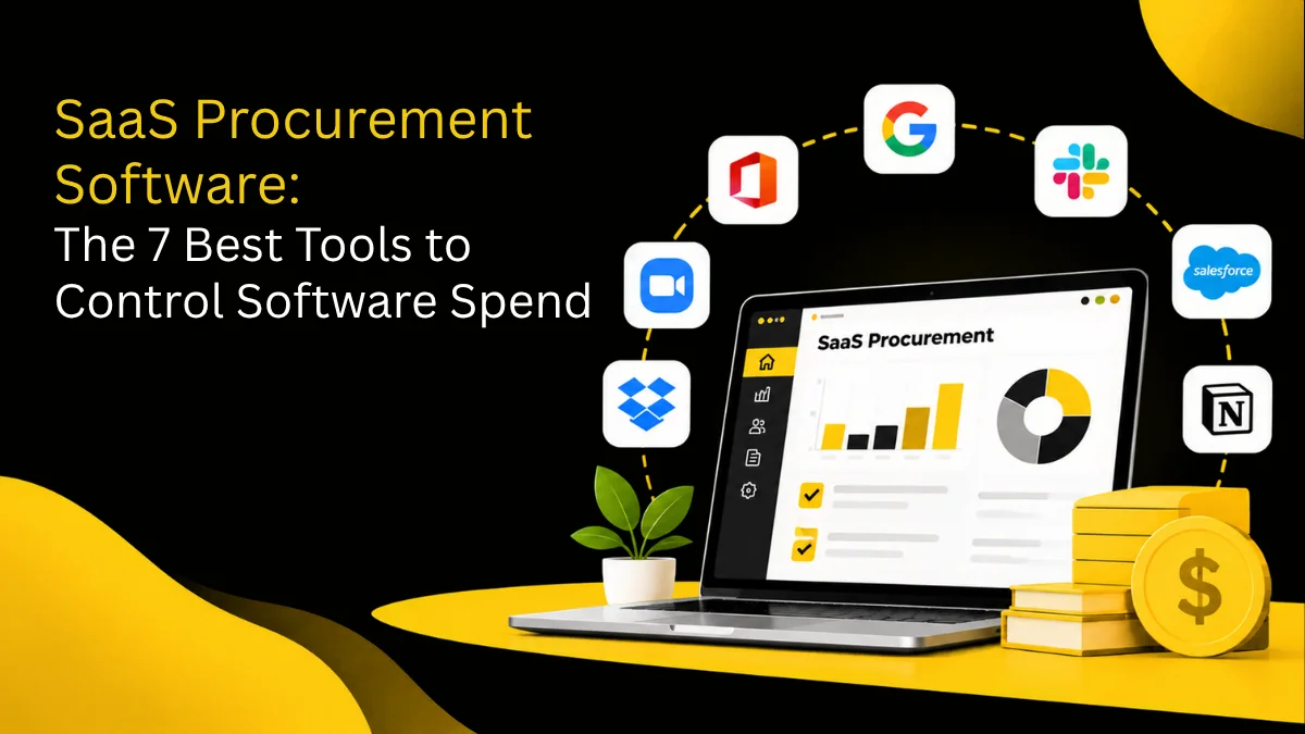SaaS procurement software controlling subscription spend and renewals in one dashboard