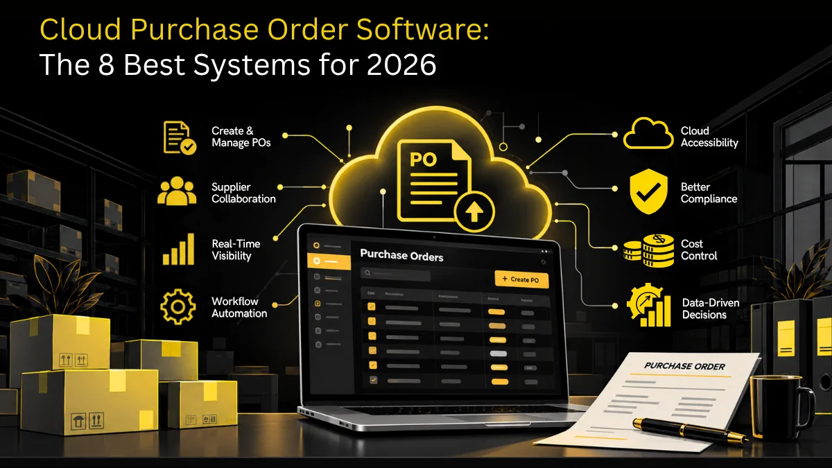 Cloud purchase order software syncing purchase orders across devices