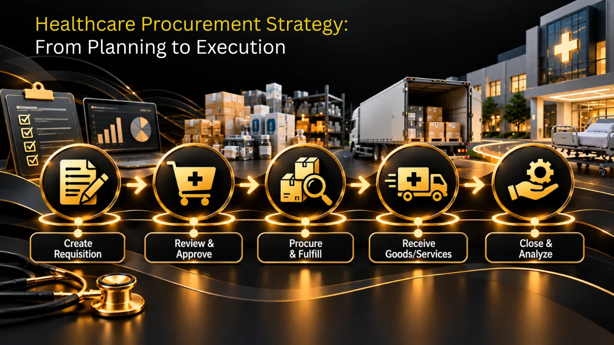 Healthcare procurement strategy moving from planning to execution