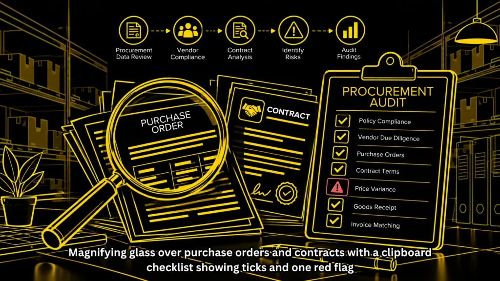procurement audit checklist