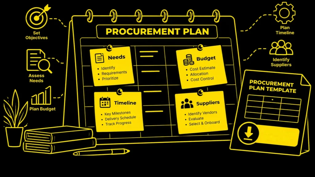 procurement plan template