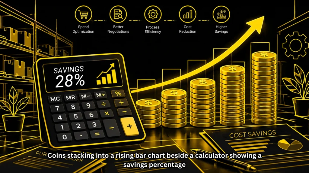 procurement savings tracker template